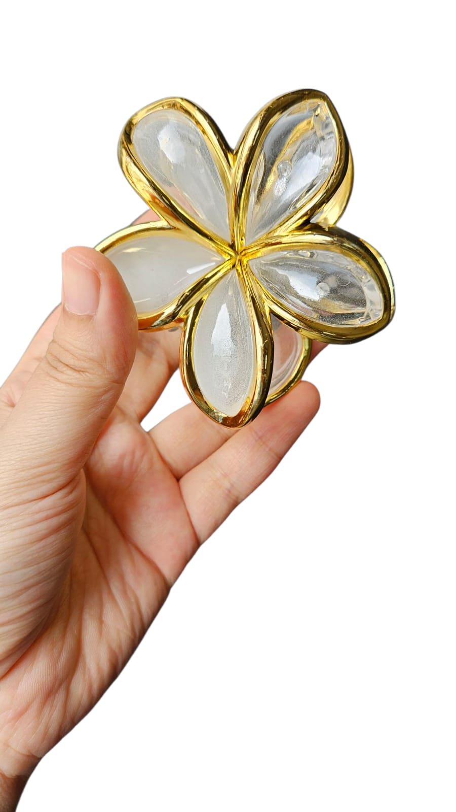 Big Size Flower Shape Hair Claws Set of 2