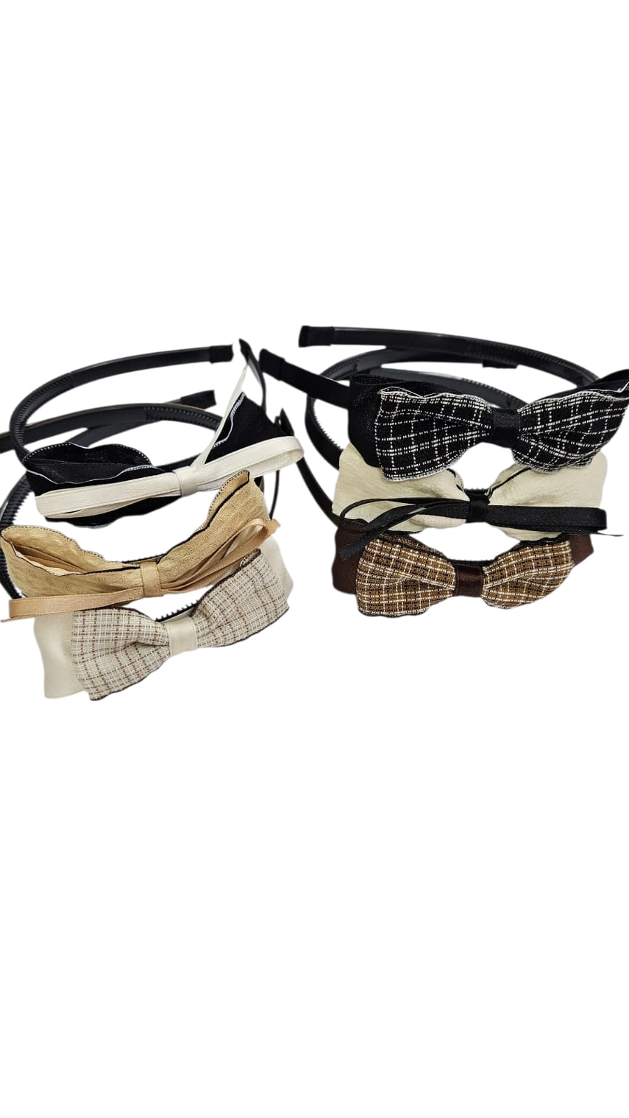 Bow hair hairbands set, Pack of 2